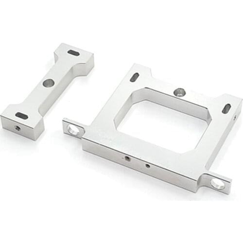 Metal Beam + Rear Bumper Upgrade Parts for WPL B14 B24 B16 B36 C14 C24 C34 1/16 RC Car Truck Accessories