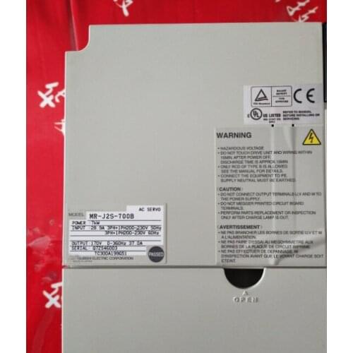 Original servo driver MR-J2S-700B sale 100% confidence new in stock