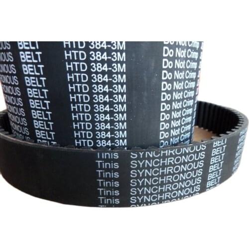Tinis HTD 384-3M Synchronous Belt, Timing Belt,Transmission Belt