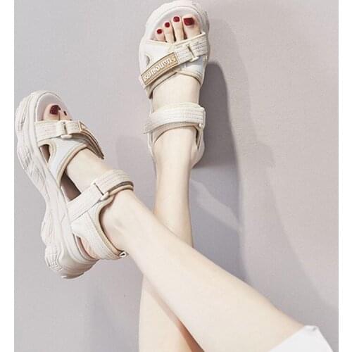 Shoes Women Slippers Sports Sandals 2021 Summer New Red Sandales Femmes