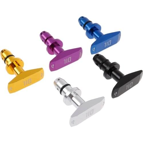 Universal Car Oil Dipstick Pull Handle Engine Oil Pullhandle Aluminum Billet Replacement Modification Decoration