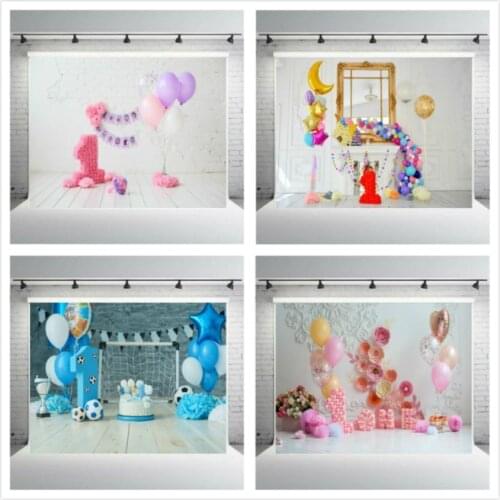 Balloon Football Toy Children Birthday Party Photography Background Cloth Studio Scene Props