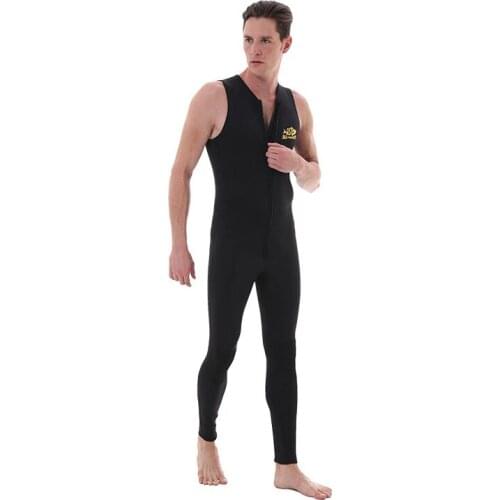 Wetsuit Vest Men 3mm Neoprene Diving Suit Top Vest Surfing Snorkeling Fishing Suit Sleeveless Scuba Diving Vest