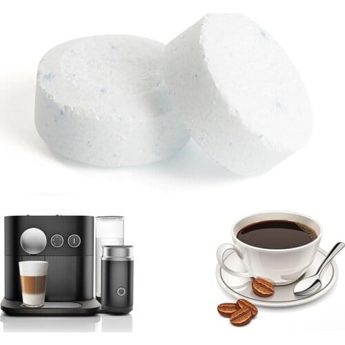 10/5/1PCS Coffee Machine Cleaning Tablet Effervescen Sheet Descaling Agent Sheet For Removing Oil Cleaning Chemicals Household