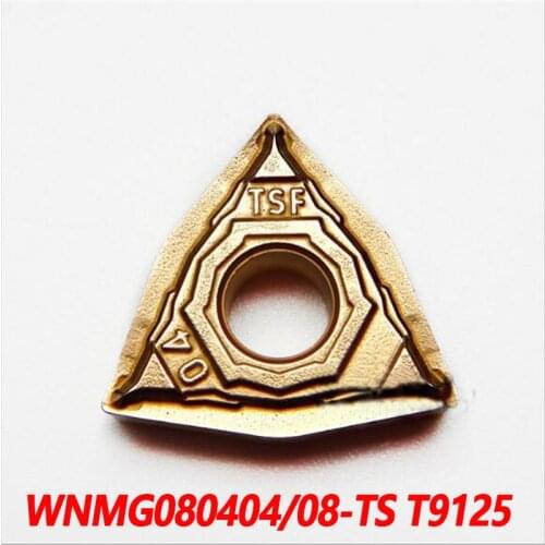 100% Original WNMG WNMG080404-TS T9125 WNMG080408 Carbide Insert CNC lathe Tool Imported From Japan High Efficient And Durable