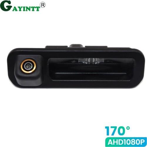 170° HD AHD 1080P Car Rear View Reverse Backup parking Camera for Ford Focus 2012 2013 For Focus 3 Trunk Handle Switch Camera