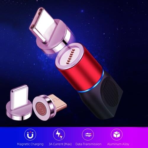 3A Magnetic USB-C QC3.0 Fast Charging Adapter Type C Female to Male Converter For iPhone Xiaomi Mi9 HUAWEI SAMSUNG Note 10+ S10