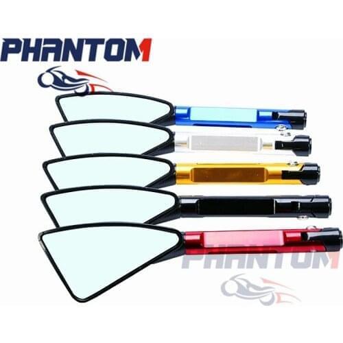 CNC Aluminum For Kawasaki Z900 Z900RS Z800 Z1000 Motorcycle Accessories Rear View Mirrors Universal Rearview Rear Side Mirror