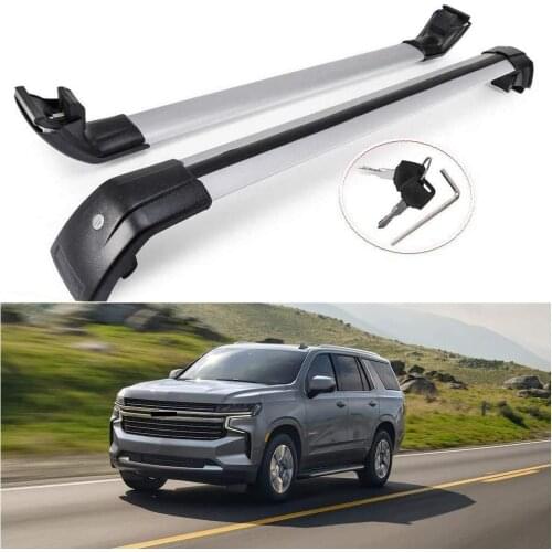 Roof Cargo Racks for Chevrolet Chevy Tahoe 2021 2022 / Cadillac Escalade 2021 roof rack Cross Bars Roof Rail lockable