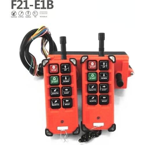Free Ship Industrial Remote Controller L R F21-E1B Switches Hoist Crane Control Lift Crane 2 Transmitters+1Receiver