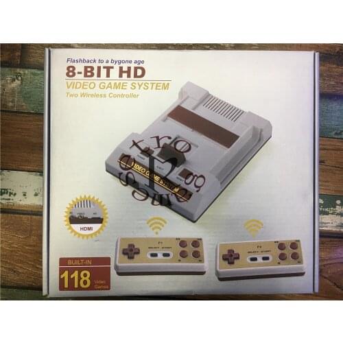 COOLBABY High-quality Video Player Retro classics video game consoles+18 games play card + original card two card TV game player