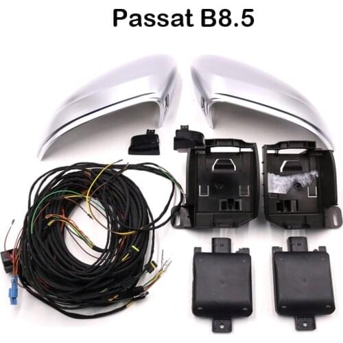 For Passat B8 8.5 PA Facelift MQB Lane Change Side Assist System Set Update Kit 3Q0 907 566 G 3Q0 907 590 G