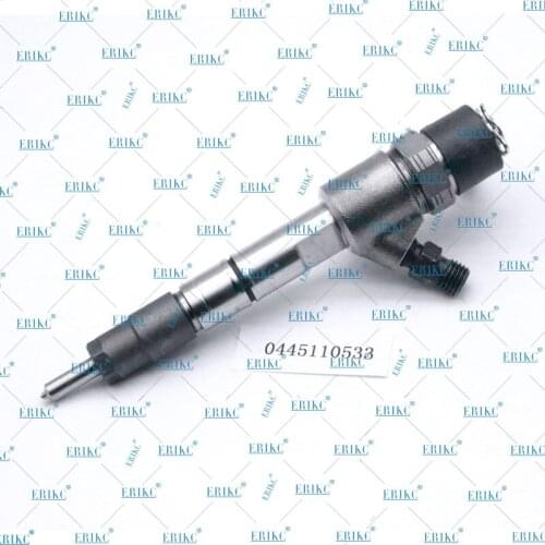 ERIKC 0 445 110 533 Common Rail Diesel Injector Assembly 0445 110 533, Genuine and Original Fuel Injection 0445110533