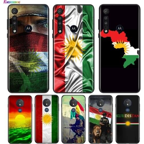 Kurdistan Flag For Motorola G9 G8 G Stylus Power One Fusion Hyper Edge E7 E6 5G Plus Play Lite Phone Case