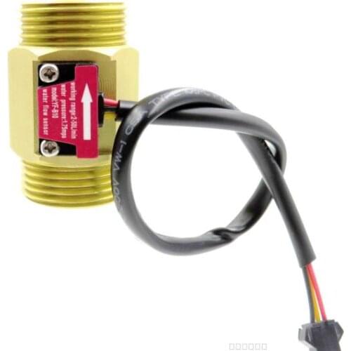 G1" Copper Brass Hall Flow Sensor water meter measuring rate 2-50L/min