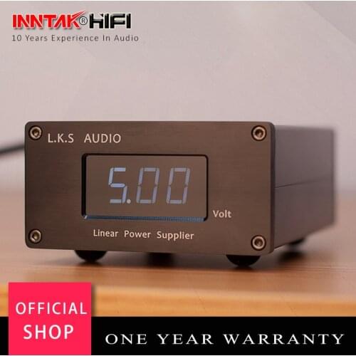 L.K.S LPS-25-USB 25VA DC5V 3.5A Low noise Linear Power supply with USB port for Amanero CM6631 XMOS DAC HIFI, (230v & 115VA)