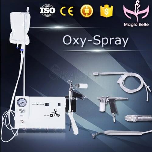 Free Shipping Best Facial Care Water Oxygen Jet Skin Oxygen Therapy Equipment