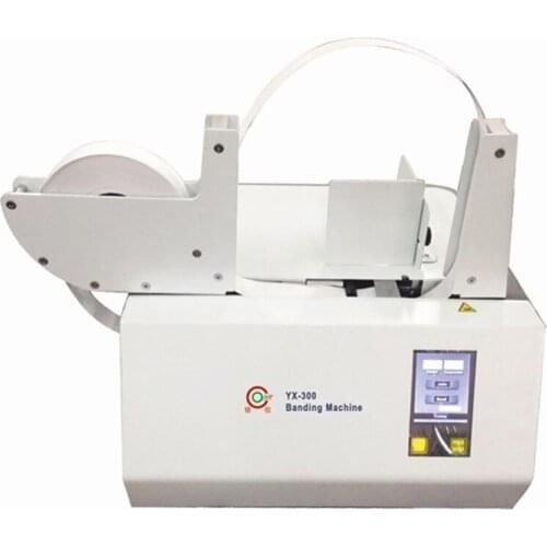 1PC ZB300 Desktop Paper Strapping Machine OPP Strapping Hot Melt Tying Machine 220V Automatic Paper Strapping Machine