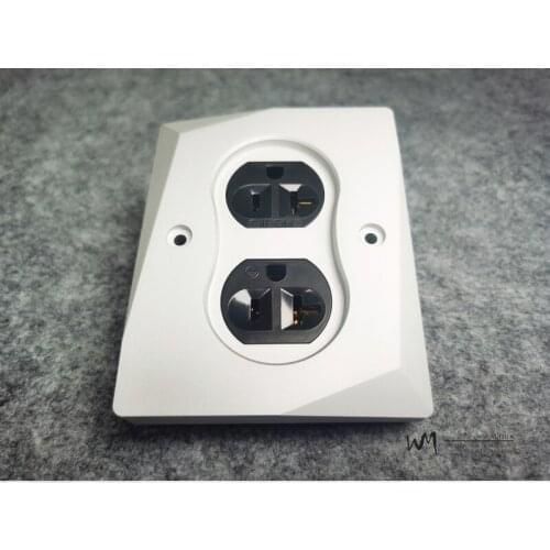 CNC general 86 type panel fever American standard socket wall power socket panel, super thick copper gold-plated conductor