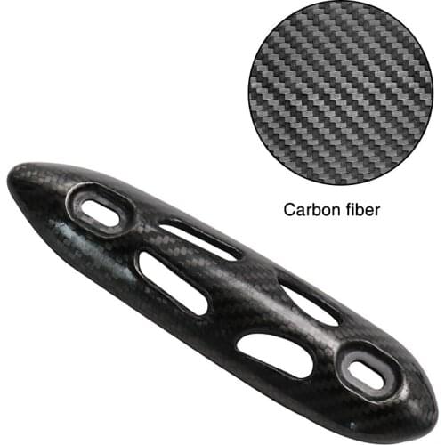 Carbon fiber Anti scalding board for Modified motorcycle exhaust system CB-103 with Real carbon fiber