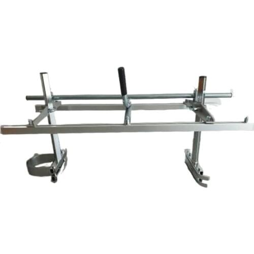 48 INCH PORTABLE CHAINSAW MILL LOGGING SAW 48" 36" 24" EDGE MILLER BAR LUMBER PLANKING TIMBER TUFF LOG PLANK ALUMINUM STEEL