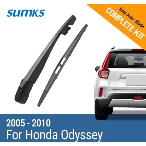 SUMKS Rear Wiper & Arm for Honda Odyssey 2005 2006 2007 2008 2009 2010