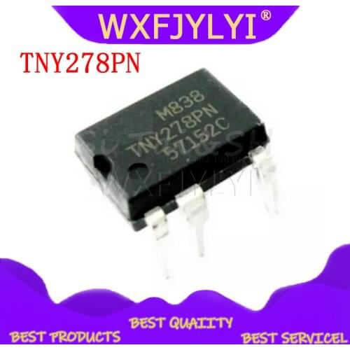 10PCS TNY278PN DIP7 TNY278P DIP TNY278 DIP-7 278PN new and original IC