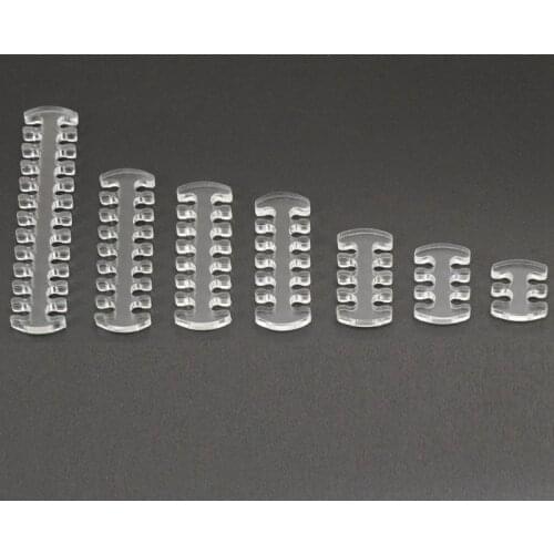 Acrylic Open 4Pin 6Pin 8Pin 12Pin 14Pin 16Pin 24Pin Cable Comb for Sleeved Computer Power Cables