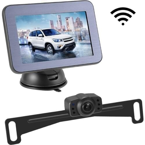 Vehicle Camera 5 Inch 4ch Input Recorder Monitor System Kit For Truck