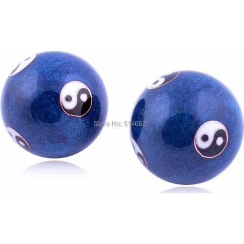 BAODING CHINESE HEALTH EXERCIZE BALL Dia: 4.8cm/1.9" FENGSHUI BALLS F1120