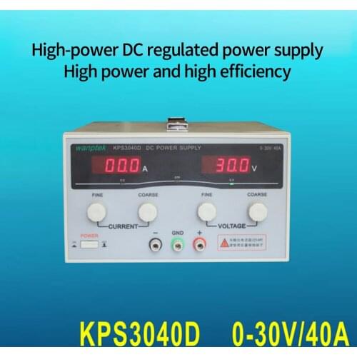 Wanptek New original solid measure KPS3040D power switching power supply DC30V /40A AC 110V/220V laboratory power supply