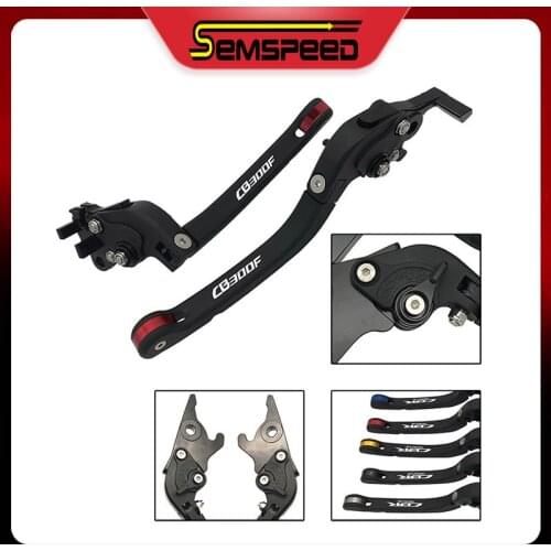 Brake Clutch Levers For Honda CB300F 2014-2019 CNC Aluminum Adjustable Foldable Motorcycle Levers wiht logo