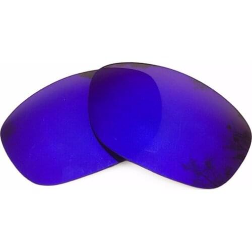 Purple Mirrored Polarized Replacement Lenses for Ten Sunglasses Frame 100% UVA & UVB