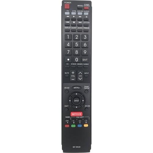 GB118WJSA for SHARP AQUOS LCD LED TV Remote control GB005WJSA GA890WJSA GB004WJSA LC-60LE650U LC-70LE650U LC-60LE830U