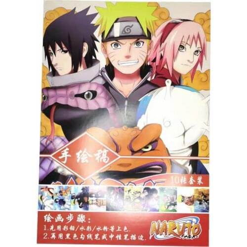 Anime Coloring Book For Children Adult Relieve Stress Kill Time Painting Drawing antistress Books gift