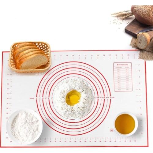 Baking Mats Sheet for Pizza Dough Cake Non-Stick Maker Holder Pastry Gadgets Cooking Tools Bake Ware Kitchen Accessories