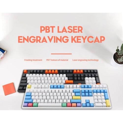Mechanical Keyboard Keyscap Carbon PBT OEM Profile 108 Keys For Cherry MX GK61 Anne Pro 2 Jazz NOPPOO IKBC GANSS RK KBT FICO