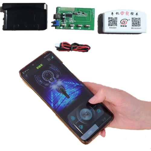 Mobile app Motorcycle Electric bike Remote Engine Start Alarms Alarm Motorbike DC 12V Anti-theft Security System Scooter