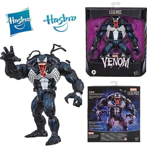 Genuine Hasbro Boxed Marvel Venom Toy Figure Model Gifts for Relatives and Children