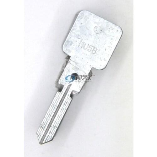 Original Engraved Line Key for 2 in 1 LiShi HU58 scale shearing teeth blank car key locksmith tools supplies