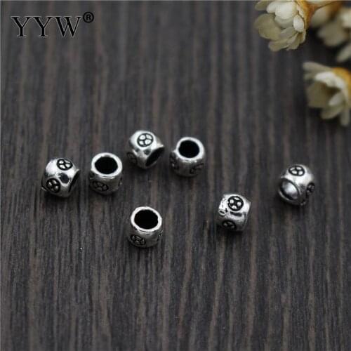 Silver Plated Beads For Jewerly making DIY Beads Round & hollow Sold By Lot