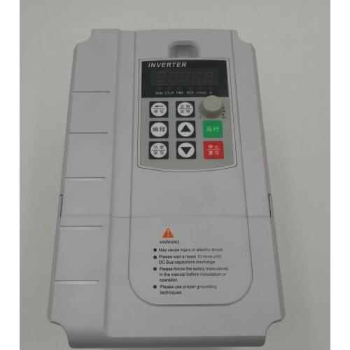VFD 5.5KW Frequency Converter 220V 5.5KW 220V 1P input 3P OUT frequency inverter for motor