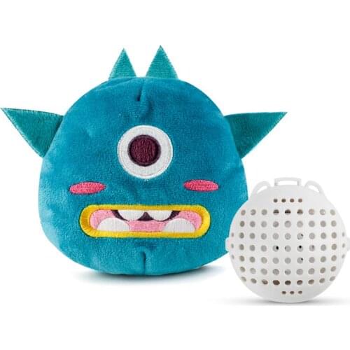 Dog Vibrating Ball Sound Scratch Resistant Interactive Plush Toy Dog Molar Bite Resistant Cleaning Teeth Bouncing Monster Toy
