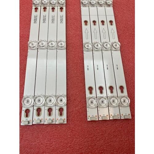 8pcs LED Backlight strip for TCL 49S405 49S403 U49P6066 U49P6046 THOMSON 49US6016 49UT6006 TOT_49_D2900