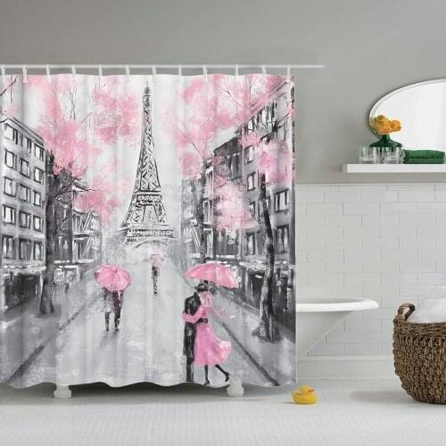 Dafield Polyester Fabric Shower Curtain Fashion Shower Curtain Princess Dress Theme Cloth Fabric Bathroom Decor Set Waterproof