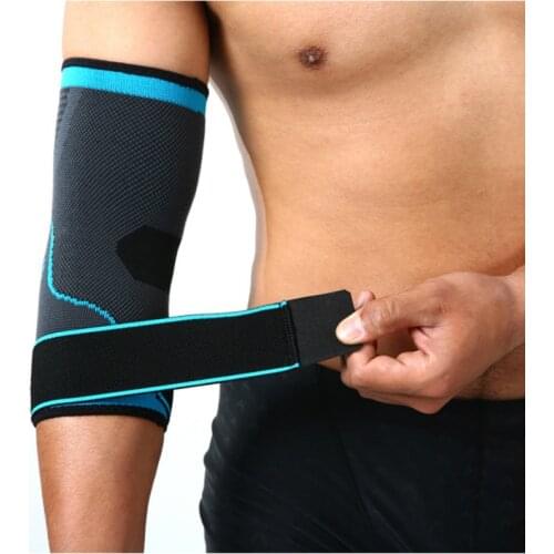 1pcs Breathable Elastic Support Elbow Brace,Knitted Thermal Elbow Bandage for Fitness Sports,Running Basketball Elbow Pad Sleeve