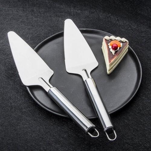 1Pc Stainless Steel Cake Shovel Knife Pie Pizza Cheese Server Cake Divider Knives Baking Tools