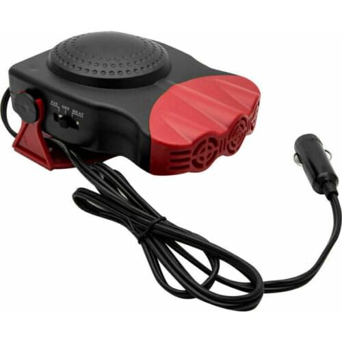 2 In 1 Car Heater 12 Volt Cooling Fan Car Defroster 150W Van Summer Winter Useful for Speeding Up Demisting Defrosting