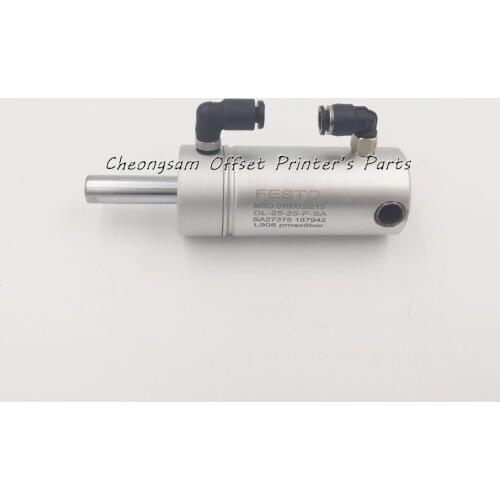 Free shipping DL-25-25-P-SA SA27375 187942 DL2525PSA L908 Roland 300 R500 R700 R900 Pneumatic Cylinder Man Roland Printer Parts