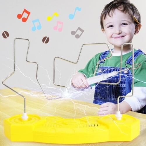 New Kids Collision Electric Shock Toy Electric Touch Maze Game Party Funny Game For Kids Adults Children Study Supplies Toys